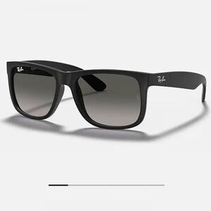 Ray-Ban Justin Black Sunglasses BRAND NEW w/Tags
